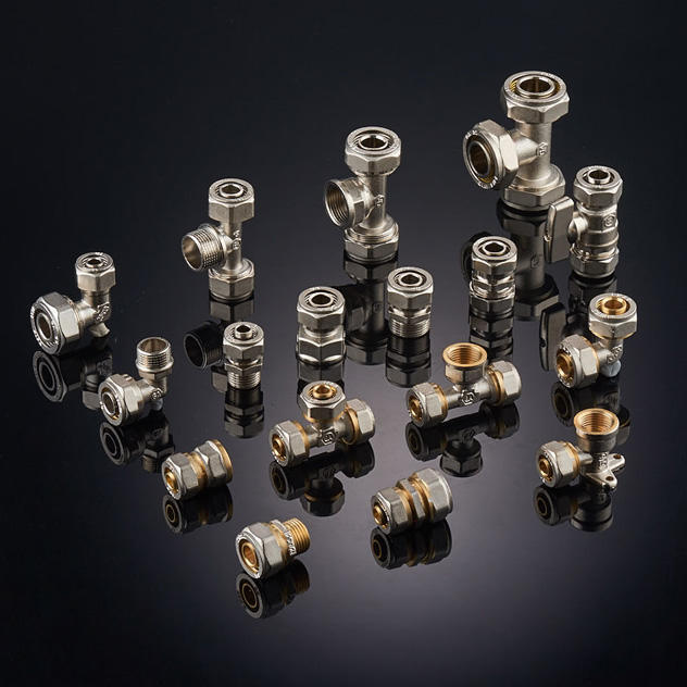 Brass Fittings Of Pex Pipe